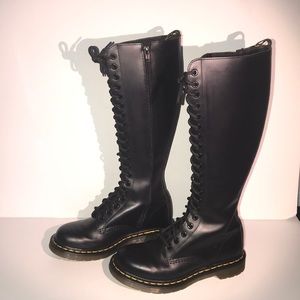 Dr Martens knee high boots